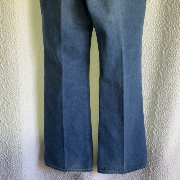 Wrangler Blue Bootcut Jeans Premium Denim vintage - Picture 5 of 7